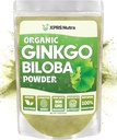 XPRS Nutra Organic Ginkgo Biloba Powder - Gingko Biloba Συμπληρώματα για Γνωστοποίηση - Vegan Friendly Ginkoba Biloba Organic - Ασυλία Ενίσχυση Ginkgo Biloba Σκόνη (4 oz)