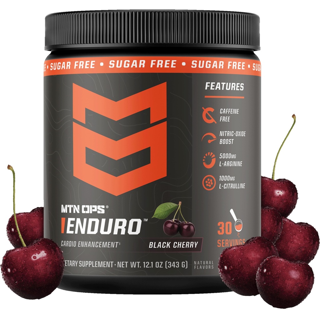 MTN OPS Enduro Nitric Oxide Sim Free Preworkout 