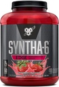 BSN SYNTHA-6 EDGE Protein Powder, με υδρολυμένο Whey, Micellar καζεΐνη, πρωτεΐνη γάλακτος Isolate, χαμηλή ζάχαρη, 24g πρωτεΐνη, φράουλα Milkshake, 48 εξυπηρετούν