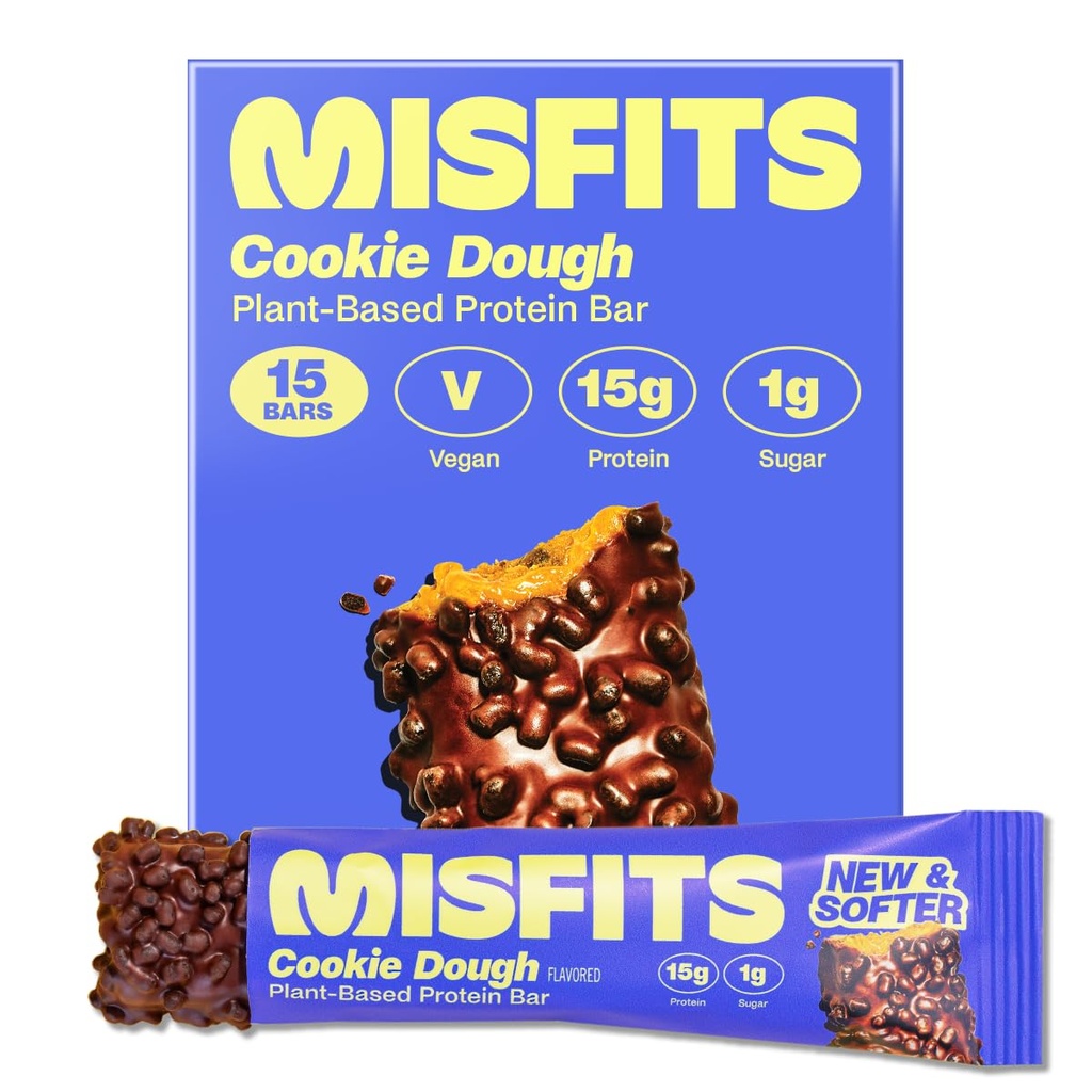 Απροσάρμοστες Vegan Protein Bars, Cookie Dough - Ενημέρωση συνταγή 