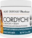 Host Defense CordyChi Powder - Energy & Immune Support Supplement - Cordyceps & Reishi Mushroom Supplement for Relaxation & αναπνευστική υποστήριξη - Βοηθήματα κατά της κούρασης - 3,5 oz (66 Servings)*