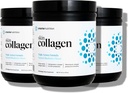 SMARTERNUTRITION Marine Collagen - Τύπος 1 & 3 Πεπτίδια με βότανα Αντιοξειδωτικά για την υγεία του δέρματος και των μαλλιών - Βιταμίνη E & C, Πράσινο Τσάι, Berry Powder, Quercetin - (60 Servings (Pack of 3))