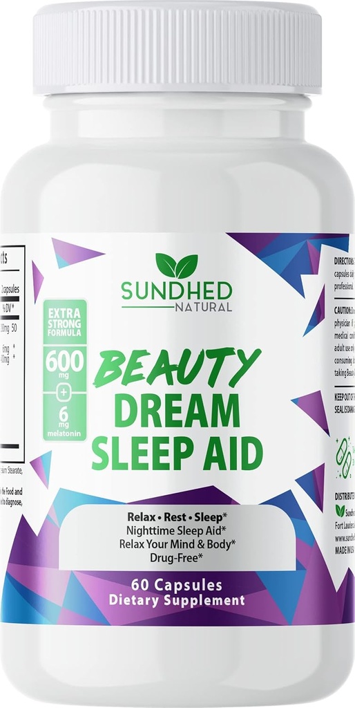 Sleep Aid Ονειρική Βοήθεια για τον Ύπνο είναι μια Μη Συνήθειες που αποτελούν τη Φόρμουλα Ύπνου με Μελατονίνη και Βαλεριάνα Ρίζα, Εκπληκτικό Ύπνο και Ξυπνήστε Refresh, Αποκτήστε ένα φυσικό ύπνο, Made in USA