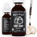 Hodgins Harvest Organic Lion's Mane Fruiting Body Extract Βάμμα - Mushroom Supplement for Brain Health and Mental Focus - Dual Extract Formula - Επιπλέον συμπυκνωμένο - 2 fl oz μπουκάλι