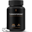 HUMANX Turkesterone+ 800mg - ΗΠΑ Third Party Tested (Similar to Ecdysterone) for Muscleal Development & Dynamic Athletic Performance - Natural Anabolic - Non GMO, Vegan - Turkesterone Supplement