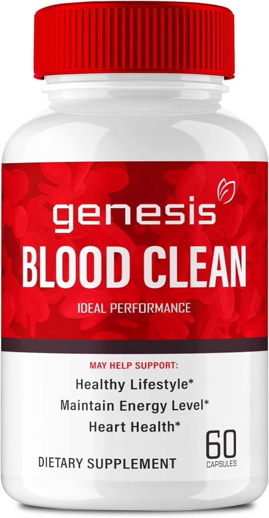 Genesis Blood Clean Capses - Σύνθετη Φόρμουλα συμπλήρωμα για τη μέγιστη αντοχή - Φυσικό Body Cleaner, GenesisBlood Clean Pastillas Κριτικές (60 κάψουλες)