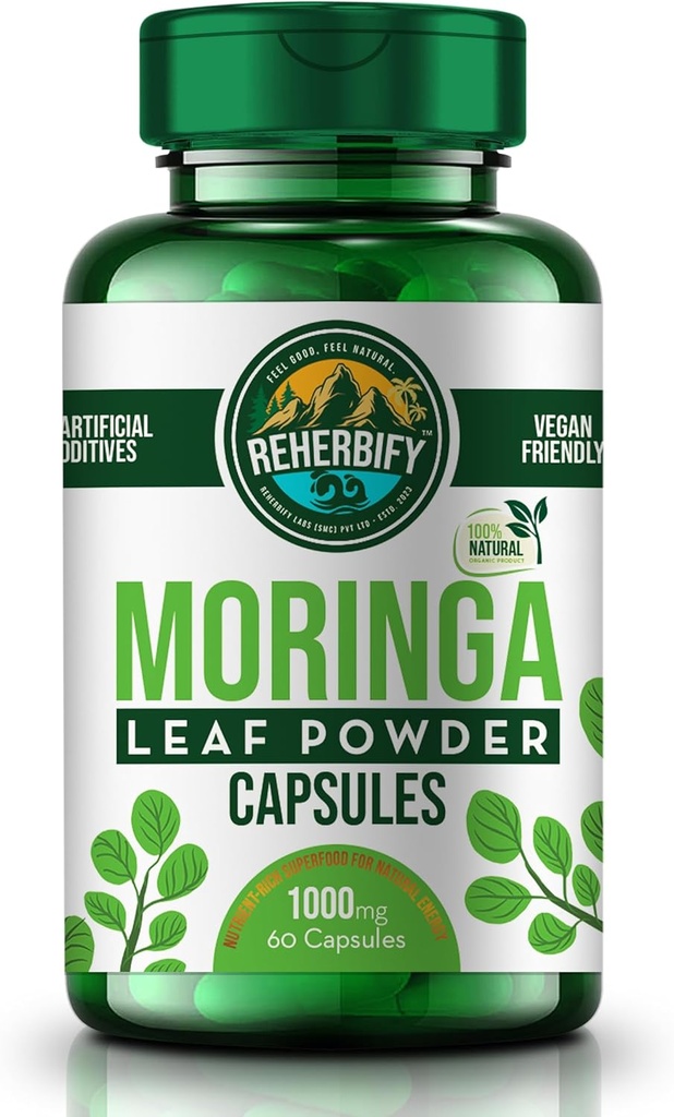 Moringa Κάψουλες από ReHerbify 