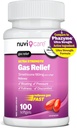 Ultra Strength Gas Relief - Simethicone 180mg Softgels - Anti Gas and Bloating Relief - Σε σύγκριση με το ενεργό συστατικό στα χάπια Phazyme Anti Gas - Stamach Gas Relief for Adults (100 Count)