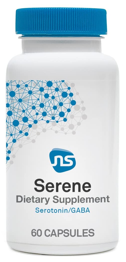 NeuroScience Deep Sleep Aid & Mood Support Supplement - Serene - Calm Sleep Supplement with 5-HTP - Ενθάρρυνση Αναπαύσεως & Υγιεινής λειτουργίας Ύπνου χωρίς Θυσίαση Καθημερινή Ενέργεια (60 κάψουλες)