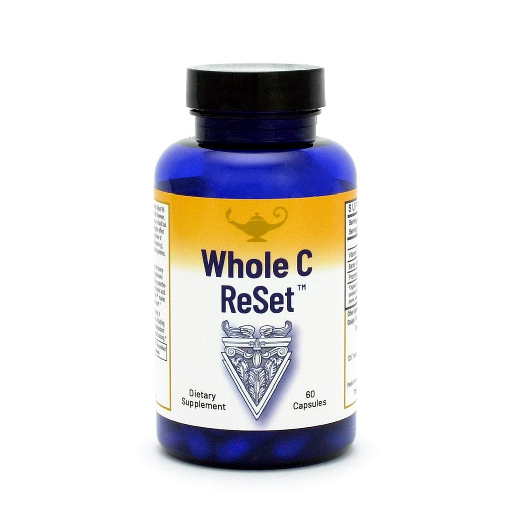 RnA ReSet Whole C Reset – Vita-C Fruit Blend με Βιοφλαβονοειδή & Πολυφαινόλες, Βιολογική Βιταμίνη C Complex, Ανοσολογική Υποστήριξη (60 Κάψουλες)