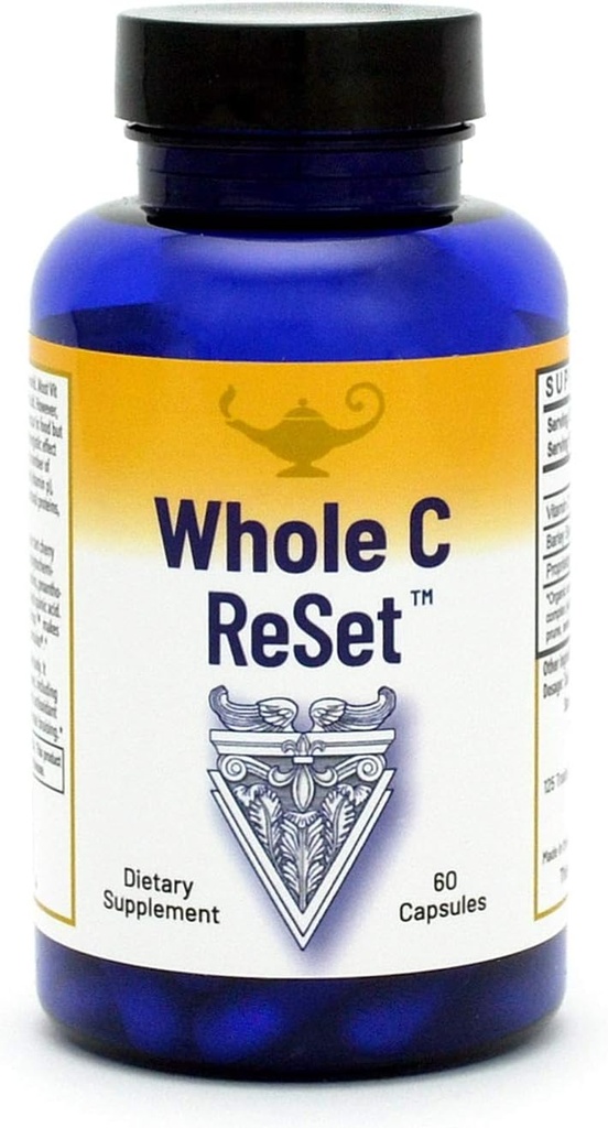RnA ReSet Whole C Reset – Vita-C Fruit Blend με Βιοφλαβονοειδή & Πολυφαινόλες, Βιολογική Βιταμίνη C Complex, Ανοσολογική Υποστήριξη (60 Κάψουλες)