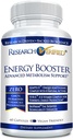 Έρευνες Επαληθευμένο Ενεργειακό Αναμνηστικό - Φυσική Ενέργεια Υποστήριξη - 60 Κάψουλες - Καφεΐνη Χωρίς - Β Βιταμίνες και Προσαρμογές - 1 Μήνα Προσφορά