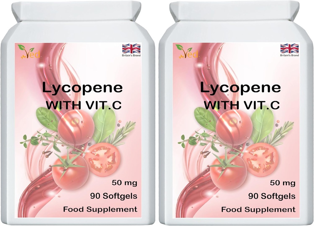 Συμπλήρωμα Ved Lycopene 50mg (πακέτο του 2)