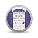 Dr. Bronner's - Organic Magic Balm (Arnica-Menthol, 2 Ουγγιά) - Κατασκευασμένο με οργανικό κερί μελισσών και οργανικό έλαιο κάνναβης, ανακουφίζει και χαλαρώνει πονεμένους μυς και αρθρώσεις αχυρών, ενυδατώνει και καταπραΰνει ξηρό δέρμα