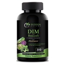 Συμπλήρωμα DIM 300mg με Broccoli 200mg BioPerine 10mg-Hormone και Οιστρογόνου Ισορροπία για γυναίκες & άνδρες, Μενοπαύση Ανακούφιση, PCOS & PMS Υποστήριξη, Ορμονική Ακμή Θεραπεία-120 Caps, Diindolymethane 150mg ανά Cap