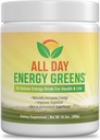 IVL - All Day Energy Greens - Συμπλήρωμα Powder Mix Drink, Greens Powder Superfood - Super Greens Blend για Βέλτιστη Διατροφή, Ενέργεια & Πέψη, Green Juice Superfood Boost