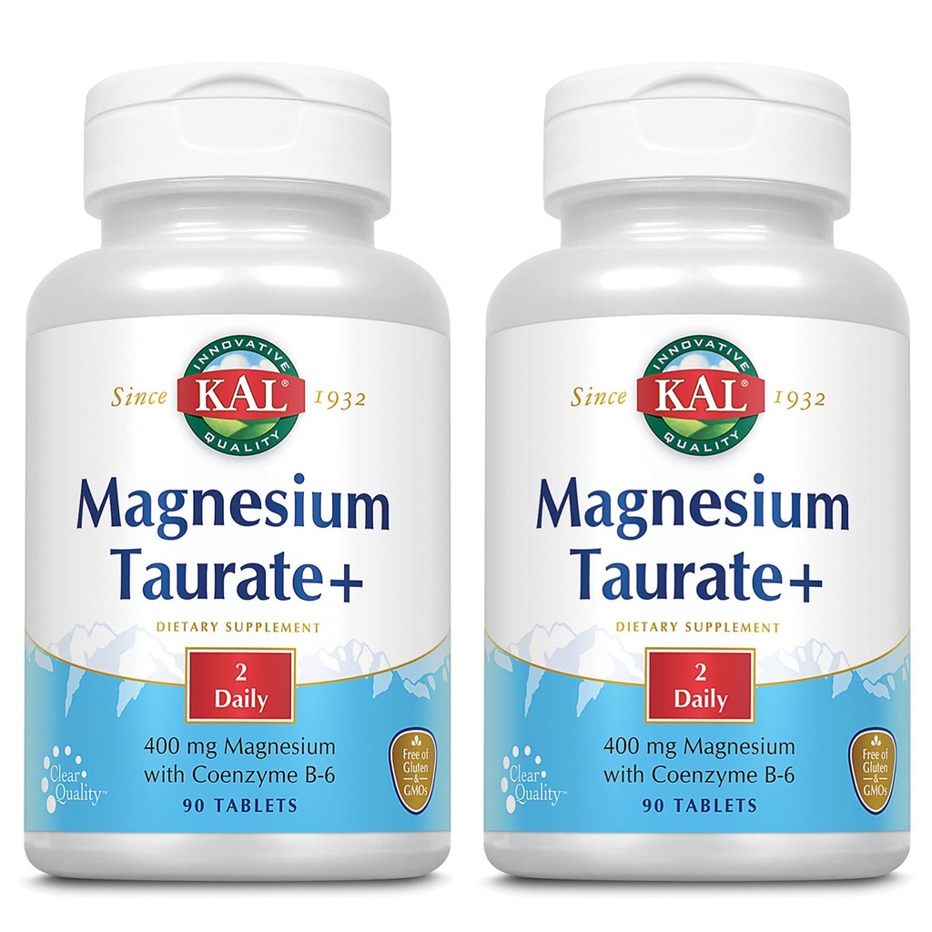 KAL Μαγνήσιο Taurate Plus 400mg w/Coenzyme B6 