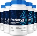 NutraRize (5 πακέτο) ProNerve6 Νευροπάθεια, ProNerve 6 συμπλήρωμα υποστήριξης νεύρων, Pro Nerve 6 κάψουλες, ProNerve6 Pastillas Κριτικές (300 κάψουλες)