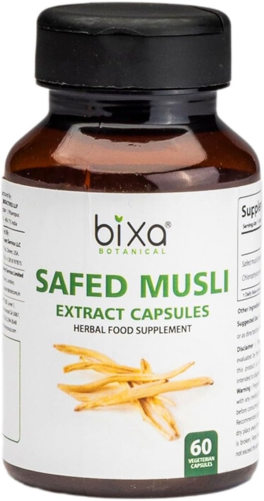 Bixa BOTANICAL ασφαλή κάψουλες Musli για τους άνδρες 