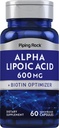 Piping Rock Alpha Lipoic Acid 600mg 