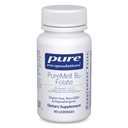 Pure Encapsulations PureMelt B12 Folate - Ενεργή βιταμίνη Β με L-5-MTHF - Μεταβολισμός Υποστήριξη & Κόκκινη λειτουργία κυττάρων αίματος* - Μη-ΓΤΟ & Vegan - 90 Lozenges