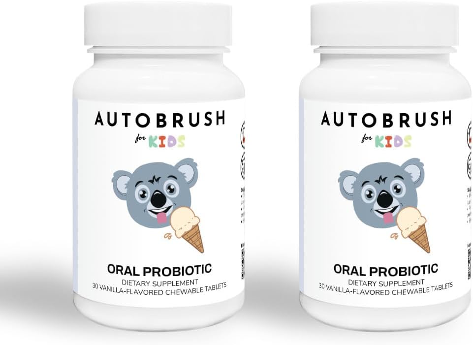 Autobrush Kids Στοματική-Care Slow Dissolve Probiotic Tablets 