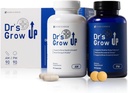 BONE SCIENCE - Dr's Grow UP AM & PM - Premium Καθημερινή Διατροφική Υποστήριξη για Παιδιά & Έφηβοι, Οστά & Κοινή Υγεία, και Ανοσολογική Υποστήριξη, Πρωινή & Νυχτερινή Φόρμουλα - 90 Κάψουλες & 90 Δισκία