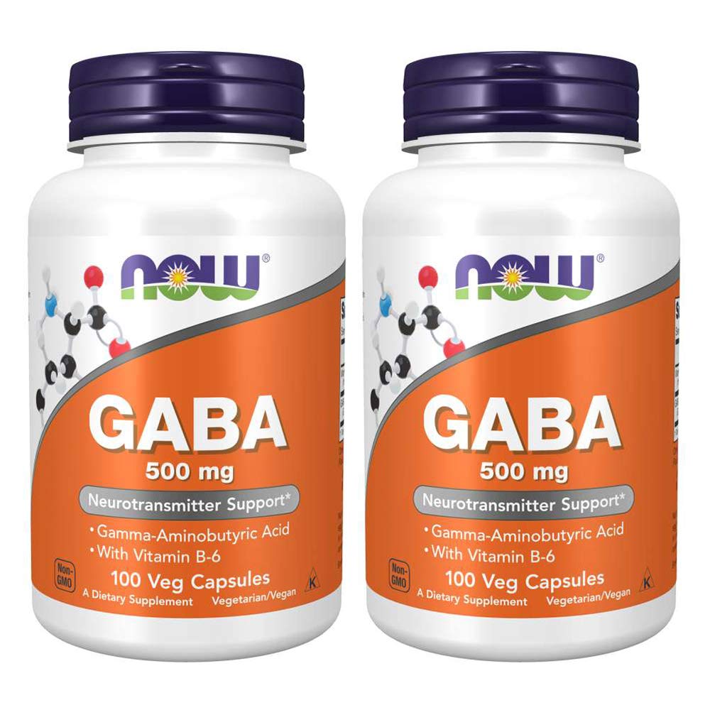 ΤΩΡΑ Gaba 500mg, 100 Count (πακέτο του 2)