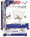 Power Crunch Protein Wafer Bars, High Protein Snacks with Delicious Taste, Chocolate Chip Cheesecake, 1.4 Ουγγιά (12 Count)