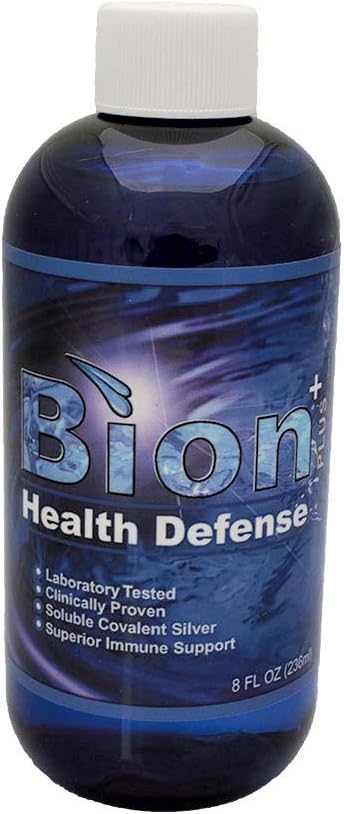 Το Bion SS Health Defense Silver Hydrosol Κορεσμένο με όζον 8 Fl Oz