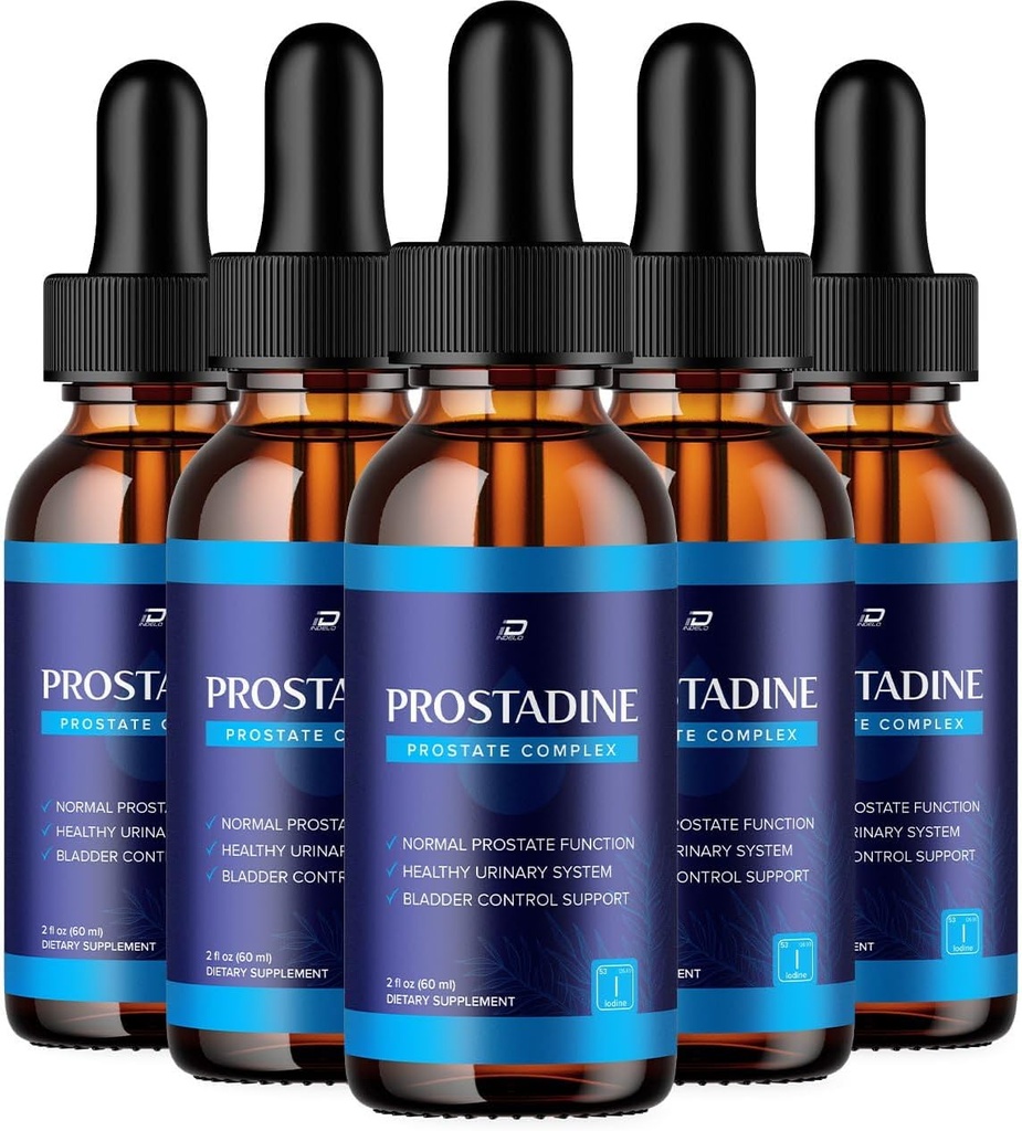 Σταγόνες Prostadine για την υγεία - Bladder urinating Issues - συμπλήρωμα Prostadine, μέγιστη δύναμη Σταγονομετρητές Prostatine, 2024 Νέα βελτιωμένη διαμόρφωση, Prostadine (5 Pack- 5 Μήνας προσφοράς)