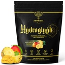 Ambrosia Hydroglyph Intraworkout Formula w/BCAA + EAA + Ηλεκτρολύτες Ενυδάτωση Σκόνη για την προστασία των μυών Lean, 0g Ζάχαρη Νηστίζουσα Ενυδατική Μείξη, Φτιαγμένο νερό w/Coconut (Pineapple Mango)