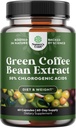 Pure Green Coffee Bean Extract Supplement – Best for Weight Loss Appetite Suppressant – 750 mg with Chlorogenic Acid Best Energy Booster Advanced Natural Potent Formula – 60 κάψουλες