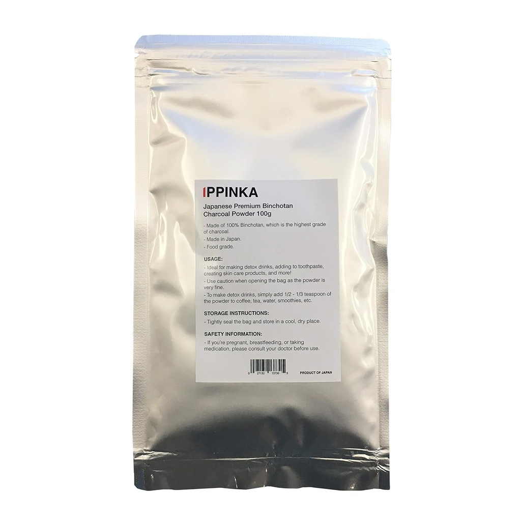 Japanese Premium Binchotan Charcoal Powder 100g
