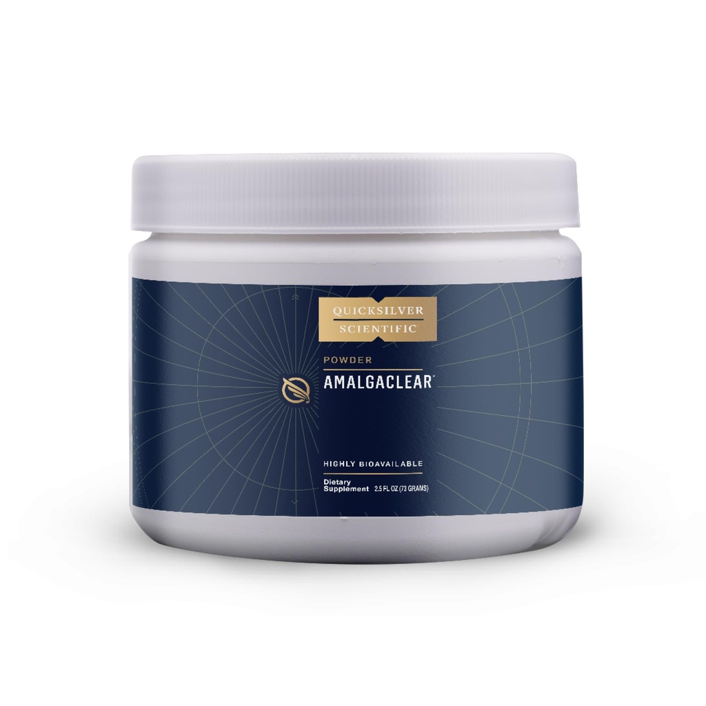 Quicksilver Scientific AmalgaClear - Υποστήριξη Detox με Τροποποιημένη πεκτίνη εσπεριδοειδών & εκχύλισμα Silica (73g)