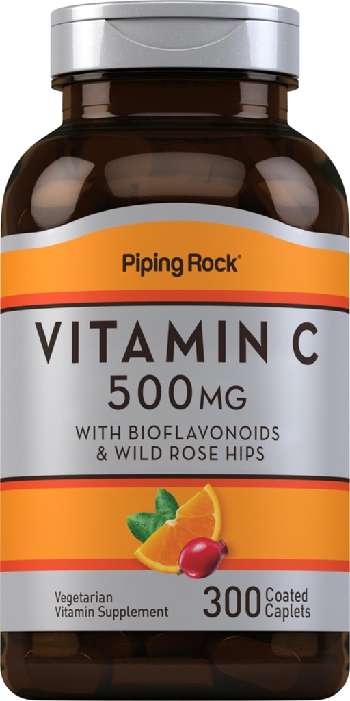 Piping Rock Βιταμίνη C 500mg 