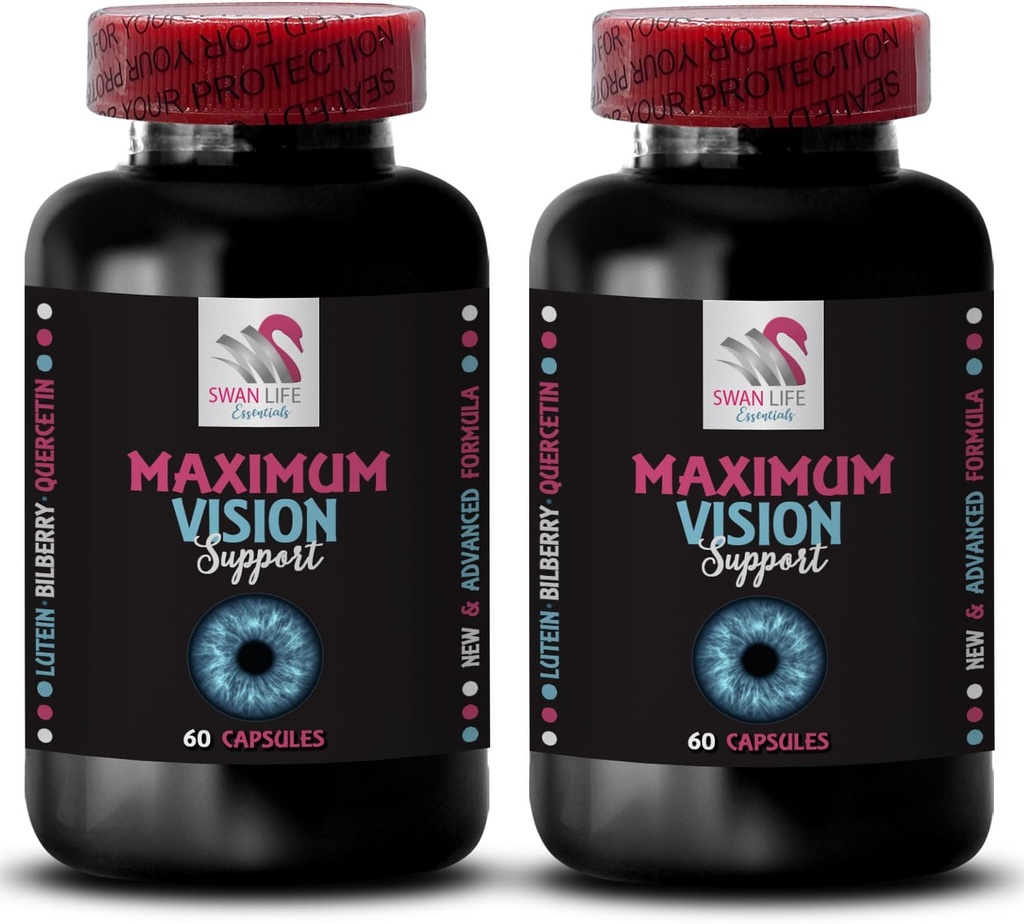 Clear Lens - Eye Vision Supplement - Better Focus, Crystal Vision, Clearer Image, Vision Clarity, Focus Πλεονεκτήματα, Καθαρές γραμμές όρασης, Clarity Boost, Detail View, Focused View 2 Bottle 120 Κάψουλες