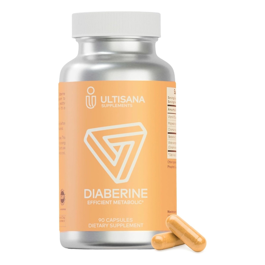 Diaberine Berberine HCL συμπλήρωμα 