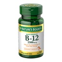 Βιταμίνη B12 της φύσης 2500 mcg, Κυτταρική Ενέργεια Υποστήριξη, για την Ενέργεια Μεταβολισμός, Καρδιά & Νευρικό Σύστημα Υγεία, 75 Γρήγορη Διαλύστε Δισκία