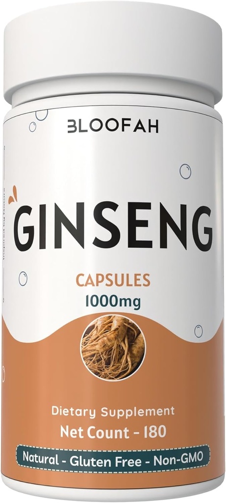 Κάψουλες Ginseng 1000mg σκόνη 