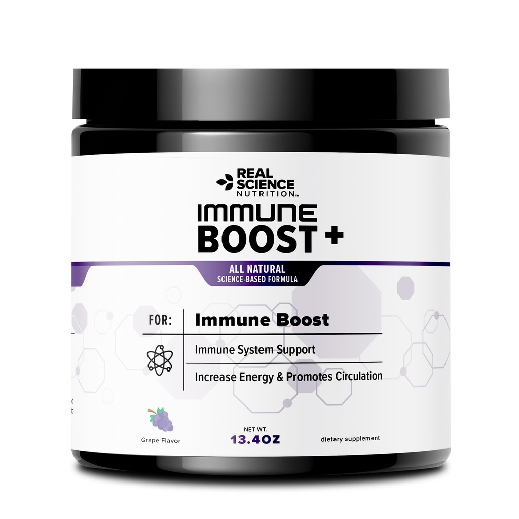Immune Boost Plus Φυσική φόρμουλα ανοσίας, Ενισχύστε την υγεία και την ευεξία του ανοσοποιητικού συστήματος, Πιο Ισχυρό από Elderberry, Ψευδάργυρος, Echinacea - σε γρήγορη δράση σκόνη