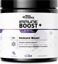 Immune Boost Plus Φυσική φόρμουλα ανοσίας, Ενισχύστε την υγεία και την ευεξία του ανοσοποιητικού συστήματος, Πιο Ισχυρό από Elderberry, Ψευδάργυρος, Echinacea - σε γρήγορη δράση σκόνη