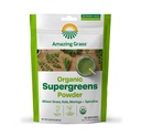 Amazing Grass Super Greens Booster: Πράσινα Smoothie σκόνη μείγμα με Spirulina, Moringa, σιτάρι Grass & Kale Smoothie Booster, Chlorophyl Providing Greens, 30 εξυπηρετούν