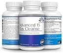 Cleanse Κολόν - χάπια Detox για γυναίκες ή άνδρες, 15 ημέρα συμπλήρωμα με Probiotics συμπλήρωμα Superfoods 15-Day καθαριστές για υγιεινές κινήσεις Bowel 