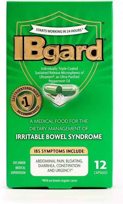 IBgard Ευερέθιστο Σύνδρομο του Bowel Κάψουλες - 12 ct, Συσκευασία των 3