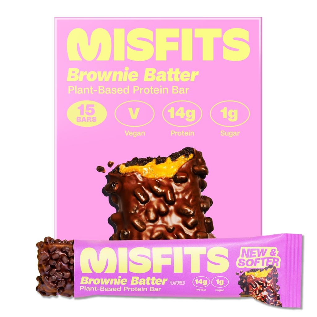 Απροσάρμοστα Vegan Protein Bars, Brownie Batter - Ενημέρωση συνταγή 