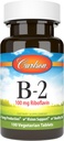 Carlson - B-2, 100 mg Riboflavin, Energy Production, Vision Support & Healthy Skin, 100 Vegetarian Tablets