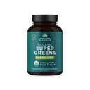 Organic Nutrition Supergreens Energizer Tablets, Βιολογικά Superfood Tablets με καφεΐνη, Κατασκευασμένα από πραγματικά φρούτα, λαχανικά και βότανα, για την υποστήριξη Digestive και ενέργειας, 90 Count