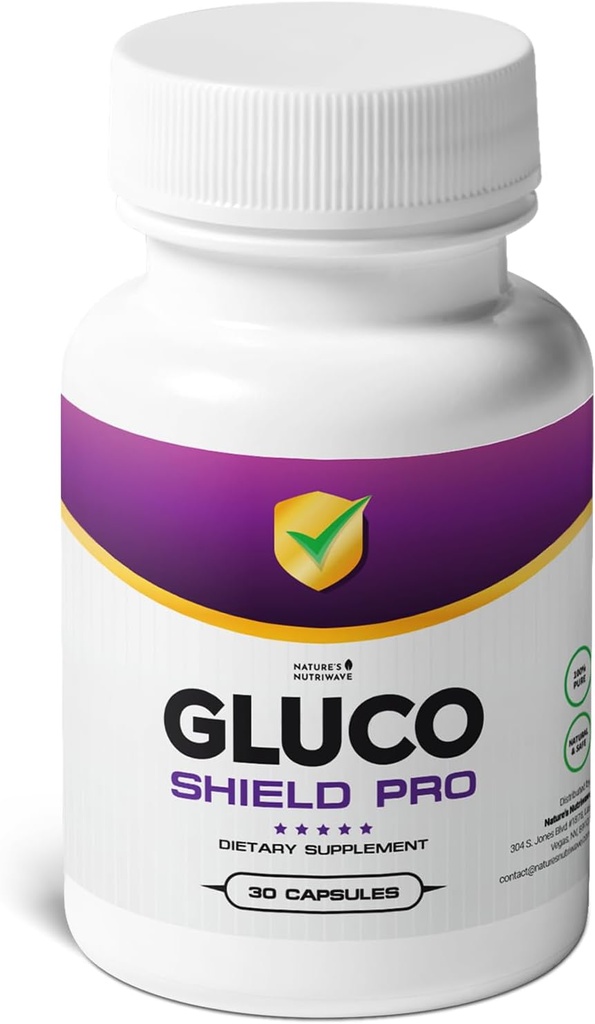 GlucoShield Pro - Φυσικό συμπλήρωμα με βιταμίνες B1, B2, B6, μαγνήσιο, ψευδάργυρος & ασβέστιο 