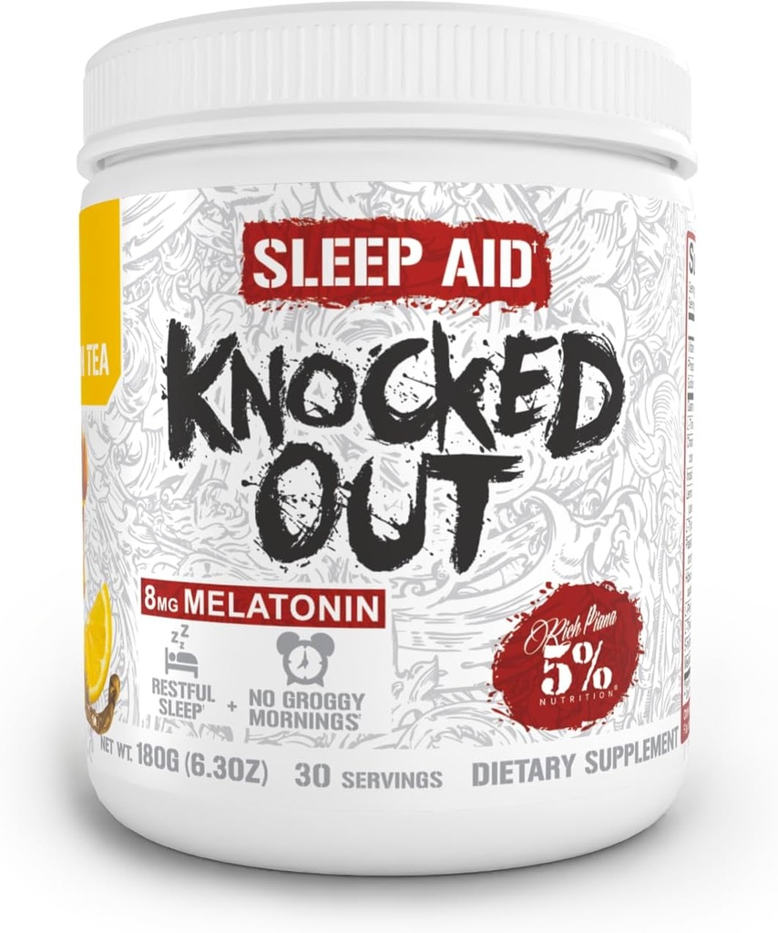 5% Διατροφή Πλούσια Piana Knocked έξω Φυσική Sleep Aid Powder 